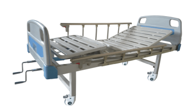 Gwely Ysbyty Rheilffordd Twin Function