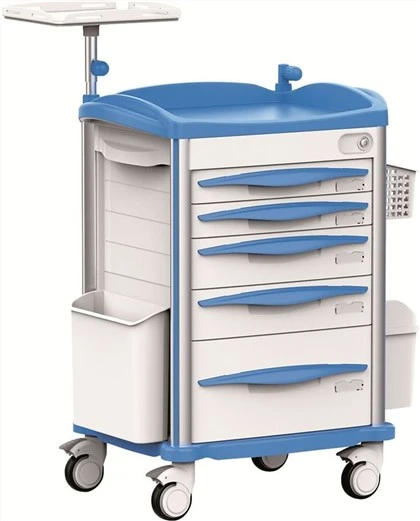 Troli Cart Triniaeth Frys Symudol